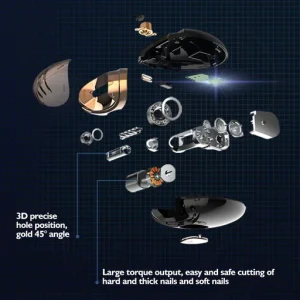 Automatic Electric Nail Clippers