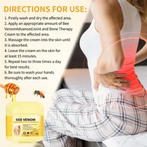 Bee Venom Advanced Joint and Bone Therapy Cream