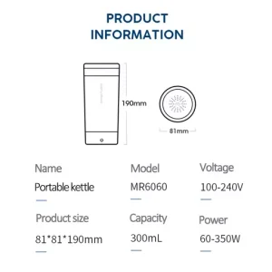 Morphy Richards Portable Electric Kettle