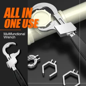 Universal Adjustable Double-Ended Wrench